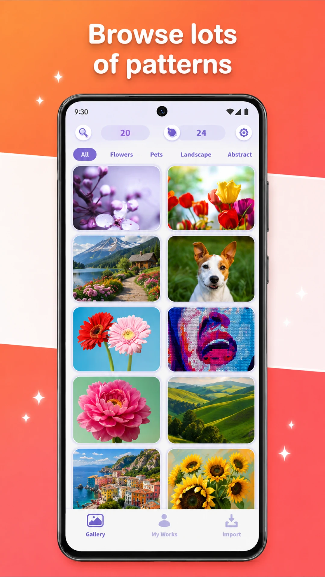 Cross Stitch: Paint By Numbers screenshot